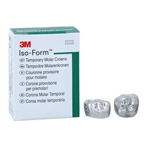 3M™ Iso-Form™ Temporary Crowns Size L60 1st LRM Replacement Crowns 5/Bx