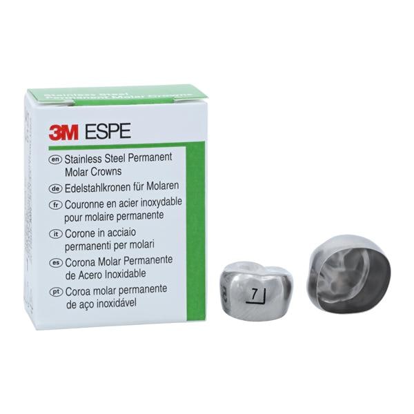 3M Crowns Size 6UR7 1st Permanent Upper Right Molar Replacement Crowns 5/Bx