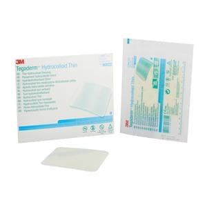 Tegaderm Hydrocolloid Dressing 4x4" Sterile Square Thin Adhesive Trans Abs LF