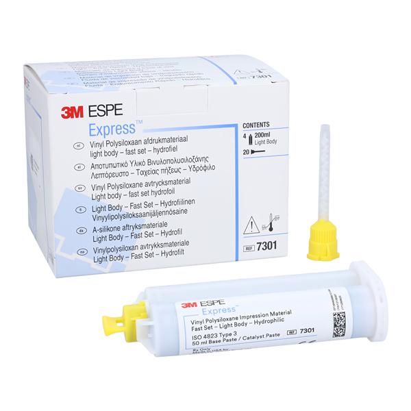 3M™ Express™ Impression Material Fast Set Light Body Refill 4/Pk