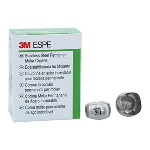 3M Crowns Size 6LR3 1st Permanent Lower Right Molar Replacement 5/Bx