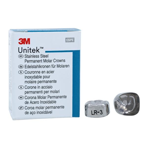 3M™ Unitek™ Crowns Size 3 1st Permanent Lower Right Molar Replacement 5/Bx