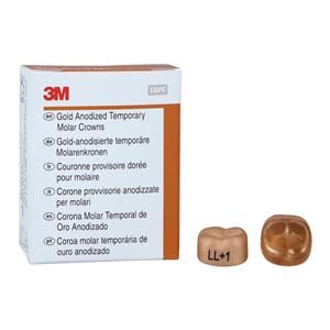 3M™ Unitek™ Crowns Size 1 2nd Lower Left Molar Replacement Crowns 5/Bx