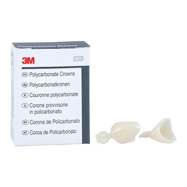 3M™ Crowns Size 38 Left Cuspid Upper & Lower Replacement Crowns 5/Bx