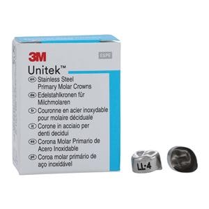 3M™ Unitek™ Crowns Size 4 1st Primary Lower Left Molar Replacement 5/Bx