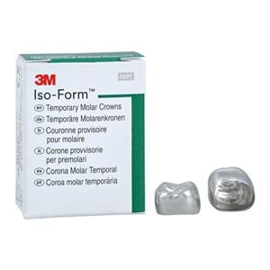3M™ Iso-Form™ Temporary Crowns Size U61 1st ULM Replacement Crowns 5/Bx