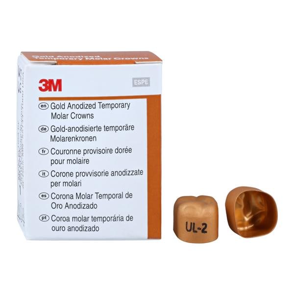 3M™ Unitek™ Crowns Size 2 1st Upper Left Molar Replacement Crowns 5/Bx