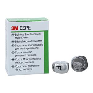 3M Crowns Size 6LR5 1st Permanent Lower Right Molar Replacement 5/Bx