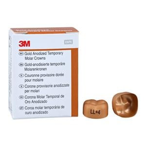 3M™ Unitek™ Crowns Size 4 2nd Lower Left Molar Replacement Crowns 5/Bx
