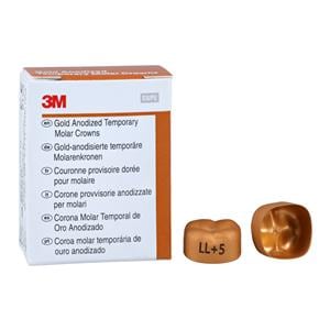 3M™ Unitek™ Crowns Size 5 2nd Lower Left Molar Replacement Crowns 5/Bx