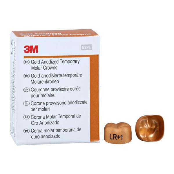 3M™ Unitek™ Crowns Size 1 2nd Lower Right Molar Replacement Crowns 5/Bx