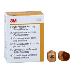 3M™ Unitek™ Crowns Size 2 1st Upper Right Bicuspid Replacement Crowns 5/Bx