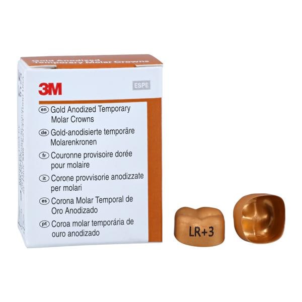 3M™ Unitek™ Crowns Size 3 2nd Lower Right Molar Replacement Crowns 5/Bx