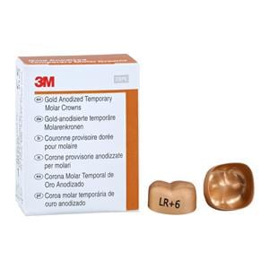 3M™ Unitek™ Crowns Size 6 2nd Lower Right Molar Replacement Crowns 5/Bx