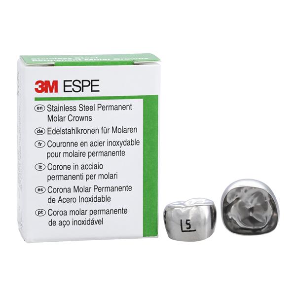 3M Crowns Size 6UL5 1st Permanent Upper Left Molar Replacement Crowns 5/Bx