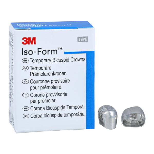 3M™ Iso-Form™ Temporary Crowns Size U53 2nd UL Bic Replacement Crowns 5/Bx