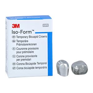 3M™ Iso-Form™ Temporary Crowns Size U58 2nd UR Bic Replacement Crowns 5/Bx