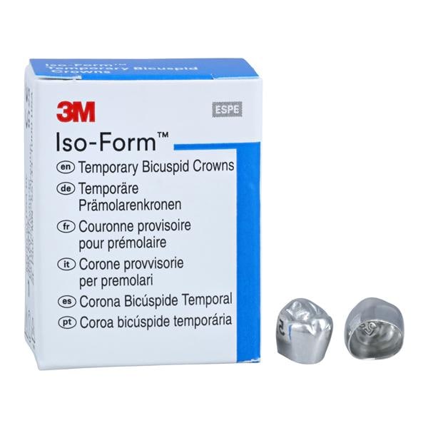 3M™ Iso-Form™ Temporary Crowns Size L53 2nd LLB Replacement Crowns 5/Bx