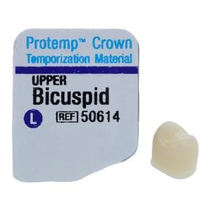 3M Protemp Crowns 14 Upper Large Bicuspid Refill 5/Pk