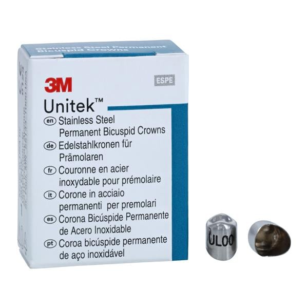 3M™ Unitek™ Crowns Size 0 1st Perm ULB Replacement Crowns 5/Bx