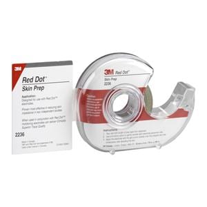 Red Dot Trace Prep Adult/Pediatric New For Diaphoretic Electrode Radiopaque Ea