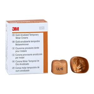 3M™ Unitek™ Crowns Size 6 1st Upper Left Molar Replacement Crowns 5/Bx
