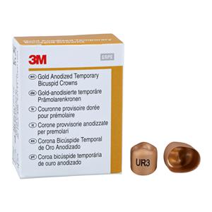 3M™ Unitek™ Crowns Size 3 1st Upper Right Bicuspid Replacement Crowns 5/Bx