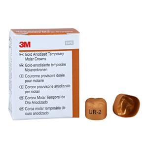 3M™ Unitek™ Crowns Size 2 1st Upper Right Molar Replacement Crowns 5/Bx