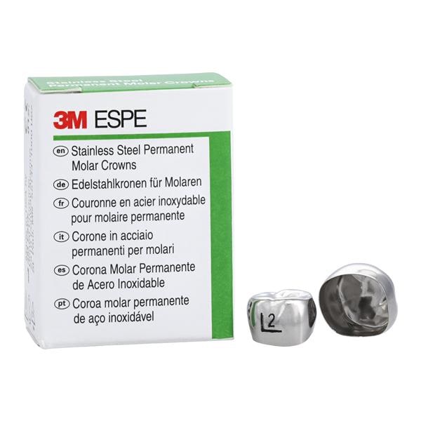 3M Crowns Size 6UL2 1st Permanent Upper Left Molar Replacement Crowns 5/Bx