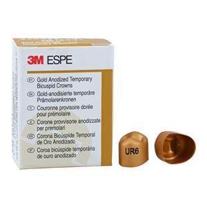 3M™ Unitek™ Crowns Size 6 1st Upper Right Bicuspid Replacement Crowns 5/Bx