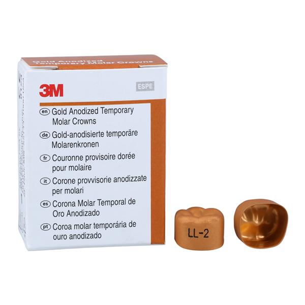 3M™ Unitek™ Crowns Size 2 1st Lower Left Molar Replacement Crowns 5/Bx