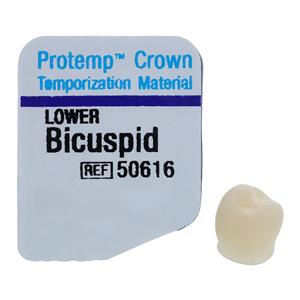 3M Protemp Crowns 16 Lower Bicuspid Refill 5/Pk