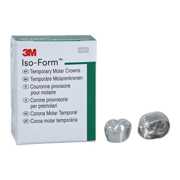 3M™ Iso-Form™ Temporary Crowns Size U72 2nd UR Mol Replacement Crowns 5/Bx
