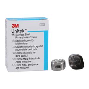 3M™ Unitek™ Crowns Size 6 2nd Primary Upper Right Molar Replacement 5/Bx