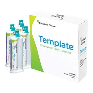 Template Ultra Quick Matrix Material 30 Second Set Unflavored 4/Pk