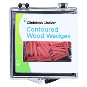 Contoured Wood Wedges Contoured Wedges Size 11 Refill Package 100/Pk