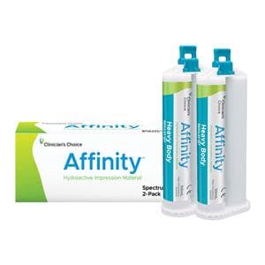 Affinity Impression Material Regular Set Heavy Body Refill 2/Pk
