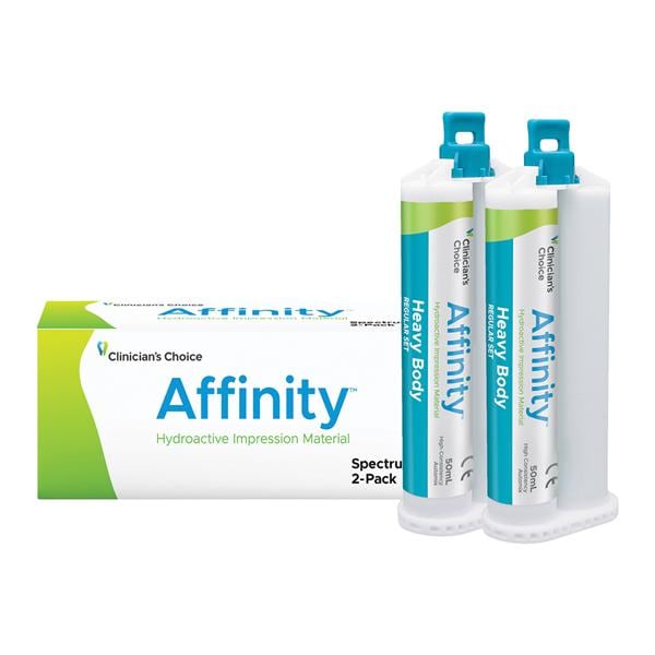 Affinity Impression Material Regular Set Heavy Body Refill 2/Pk