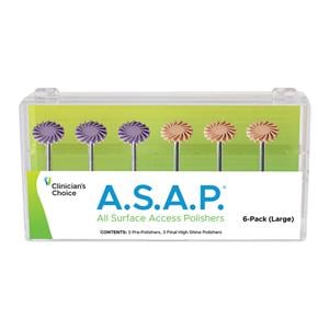 A.S.A.P. Polisher 6-Pack Refill Kit Ea