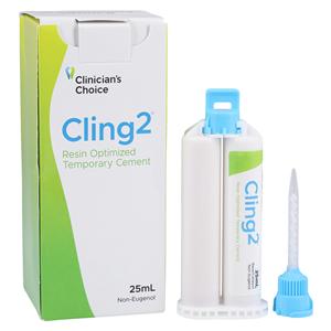 Cling2 Temporary Automix Cement White Cartridge Refill Ea