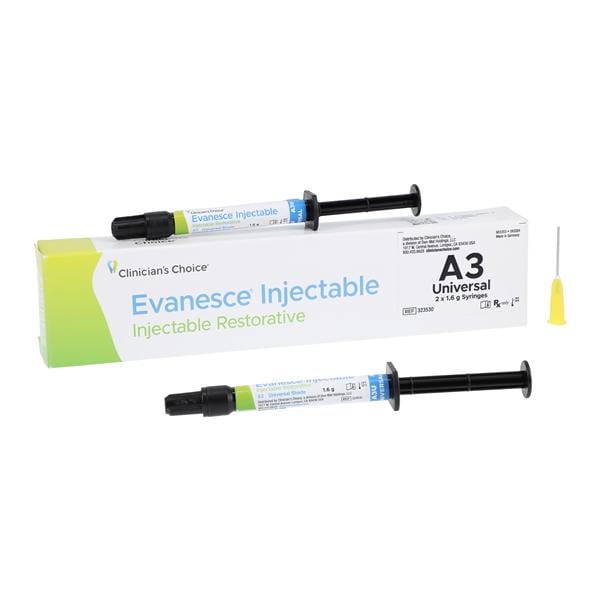 Evanesce Injectable Cmpst Syr Composite Restorative Material A3 Univ Syr Kt 2/Pk