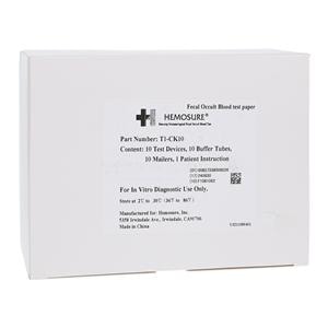 Hemosure iFOB Complete Test Kit CLIA Waived 10/Bx