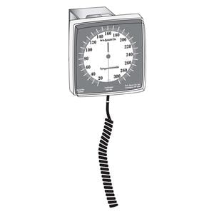 Calibrated V-Lok Anrd Sphygmomanometer Netrl Wt Ltx Arm Hi Cntrst Dl Dsply W/8'