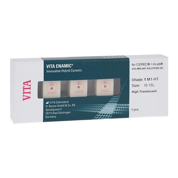 VITA ENAMIC IS HT Milling Blocks High Translucency 16L 1M1 For CEREC 5/Pk