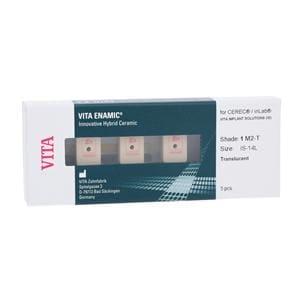 VITA ENAMIC IS T Milling Blocks Translucent 14L 1M2 For CEREC 5/Pk