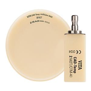 VITA CAD-TEMP monoColor Milling Blocks CT-40 0M1T For Universal 10/Pk