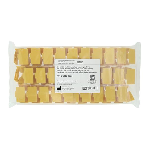 Xios Plus Sensor Holder Posterior Yellow 100/Pk