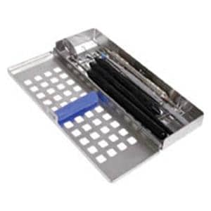 Instrument Cassette Stainless Steel Silver 5 Instruments Ea