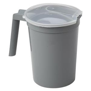 Water Pitcher Plastic Graphite Reusable