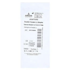 Monitoring Adapter Polycarbonate Double Female Luer Lock 25/Ca